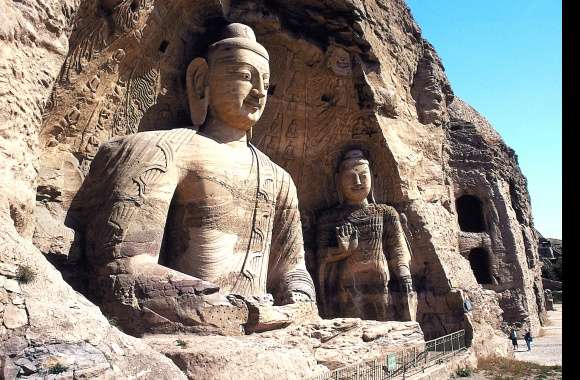 Religious Yungang Grottoes wallpapers hd quality