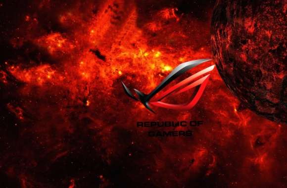 Republic Of Gamers Red Technology Asus ROG wallpapers hd quality