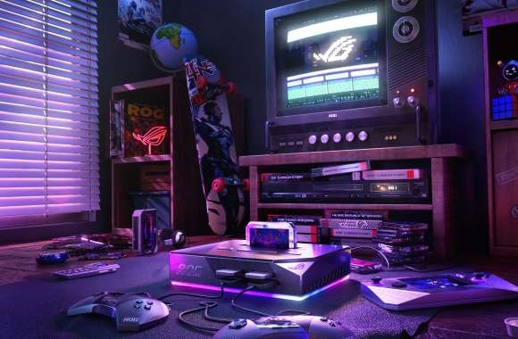 Retro Gaming room