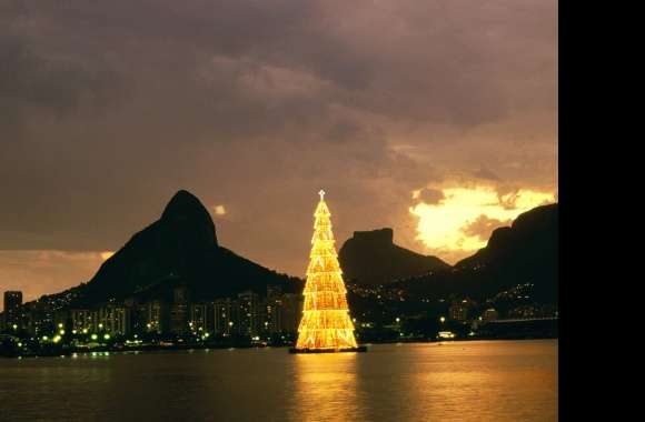 Rio de Janeiro Christmas Tree wallpapers hd quality