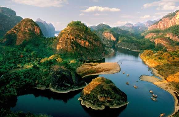 River Forest Lake Mountain Earth Photography Landscape