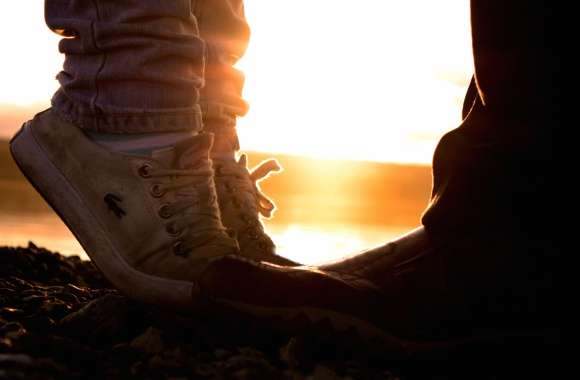 Romantic Sunset Sneakers - wallpapers hd quality