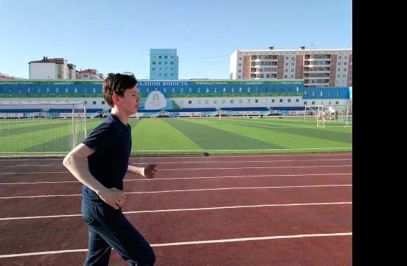 Run Stadium Ykt Yakutsk Motivational Running Sports