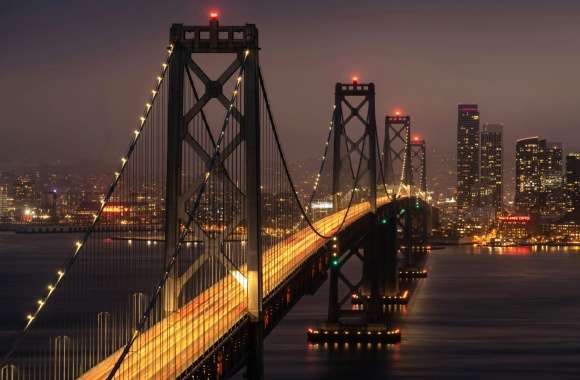 San Francisco-Oakland Bay Bridge California wallpapers hd quality