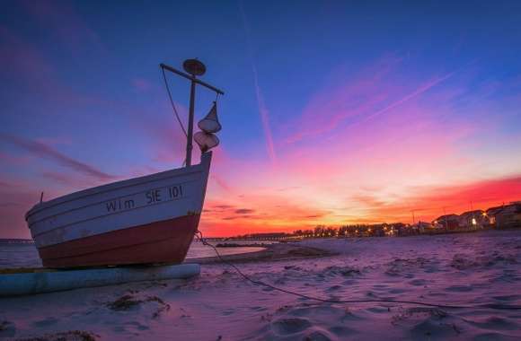 Sand Cloud Sky Beach Boat Photography Sunset