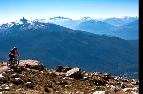 Scenic Mountain Biking in British Columbia -