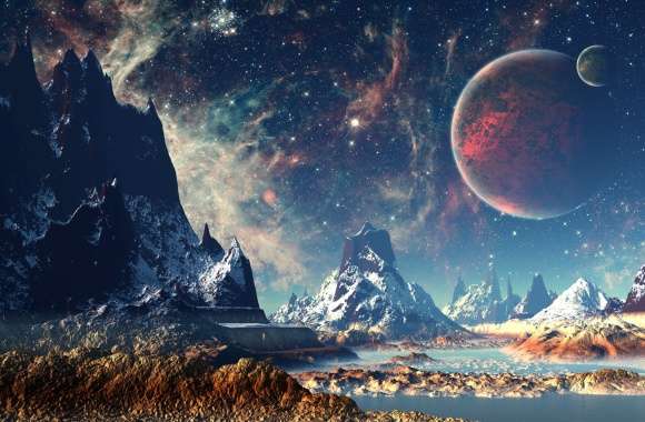 Sci-Fi Extraterrestrial Landscape - wallpapers hd quality