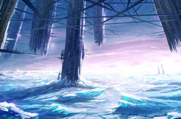 Sci-Fi Seascape wallpapers hd quality