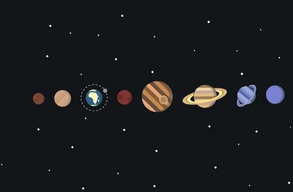 Sci-Fi Solar System Planets - wallpapers hd quality