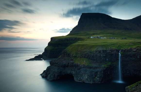 Sea Ocean Waterfall Photography Coastline