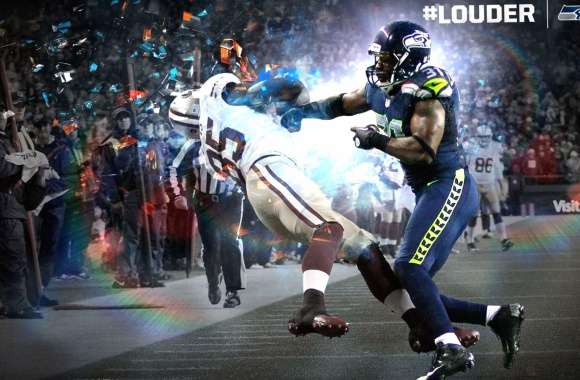 Seattle Seahawks in Action wallpapers hd quality