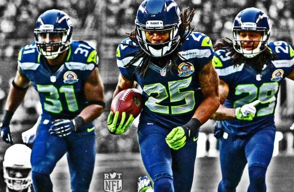 Seattle Seahawks Legends in Action