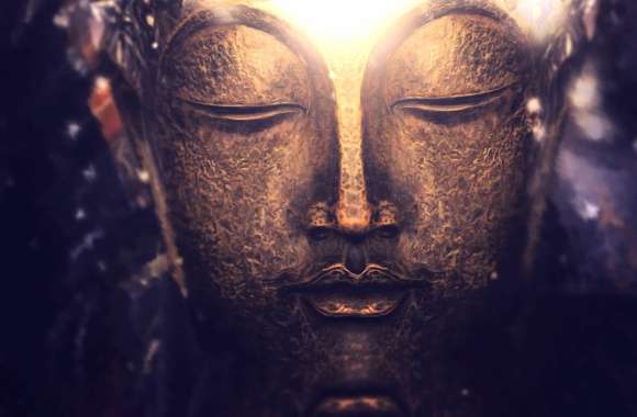 Serene Buddha HD Religious Wallpaper