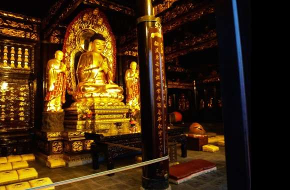 Serene Buddhism of Golden Temples