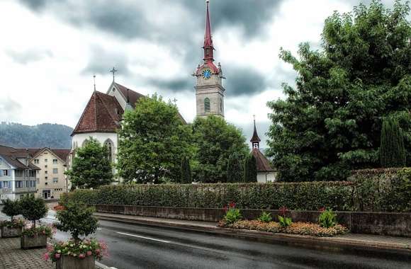 Serene Church Scene for Your Inspiration