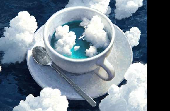 Serene Flight in a Teacup -