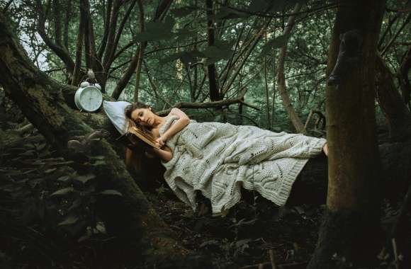 Serene Forest Slumber -