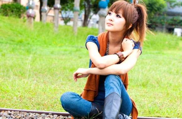 Serene Outdoor Portrait wallpapers hd quality
