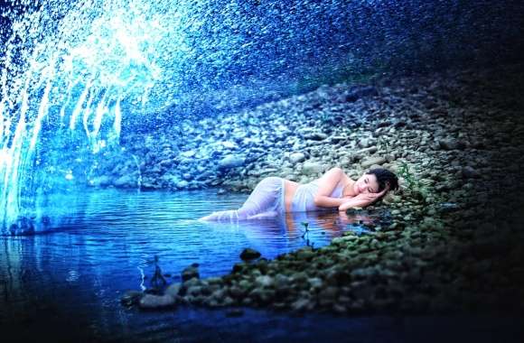 Serene Waters - Model wallpapers hd quality