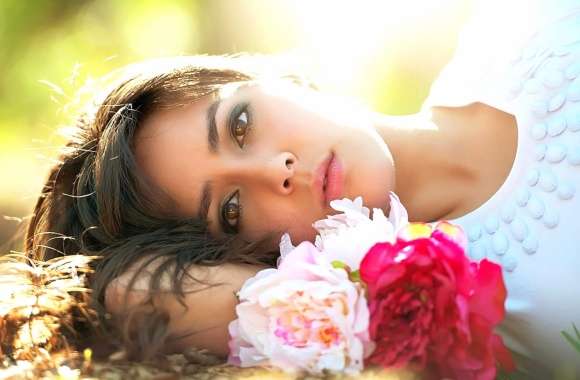 Serene Woman - wallpapers hd quality