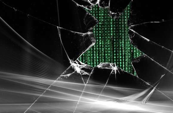 Shattered Tech Cracked Screen wallpapers hd quality