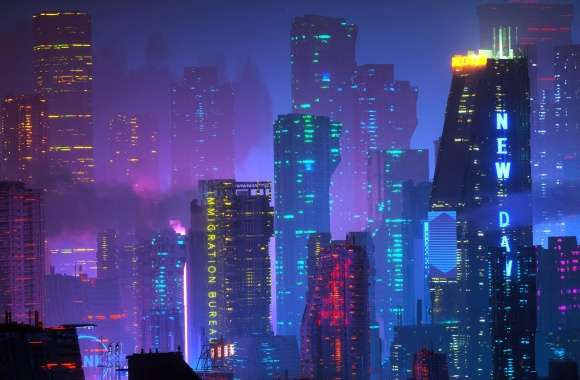 Skyscraper Sci Fi City Sci Fi City wallpapers hd quality