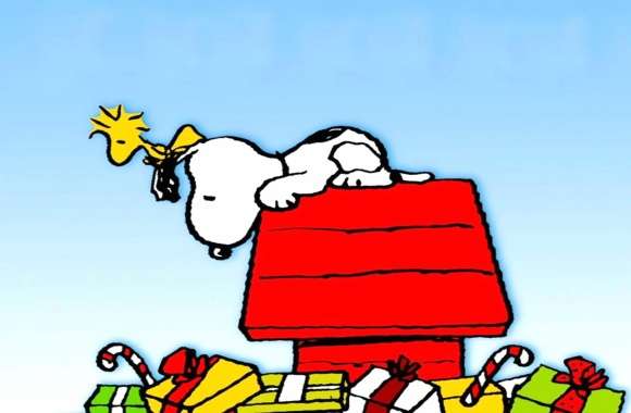 Snoopy Christmas Surprise wallpapers hd quality