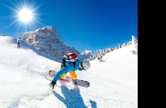 Snow Winter Mountain Snowboarding Sports