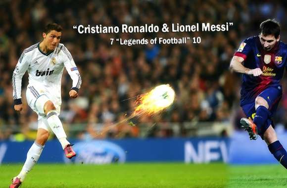 Soccer Legends Messi & Ronaldo