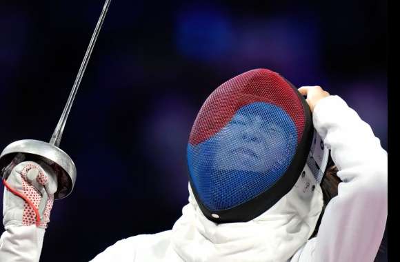 South Korea Fencing - Olympic Games Paris 2024 wallpapers hd quality