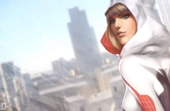 Spider-Gwen A Stylish Look at Gwen Stacy wallpapers hd quality