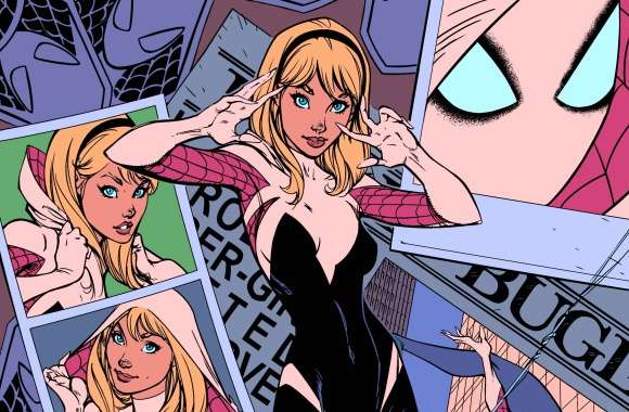 Spider-Gwen Gwen Stacy in Stunning