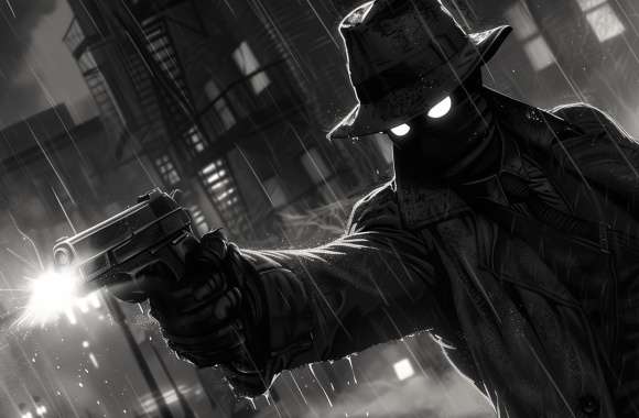 Spider-Man Noir - Dark Comic Aesthetics