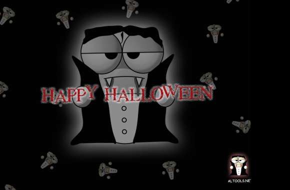 Spooktacular Happy Halloween Vampire Fun! wallpapers hd quality