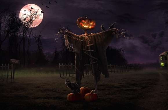 Spooky Halloween A Chilling Night of Frights wallpapers hd quality