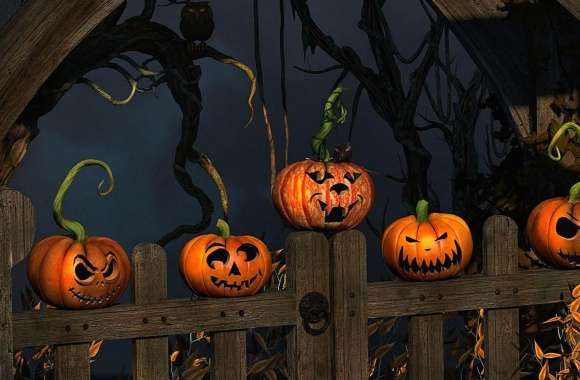 Spooky Halloween A Pumpkin Patch of Frights