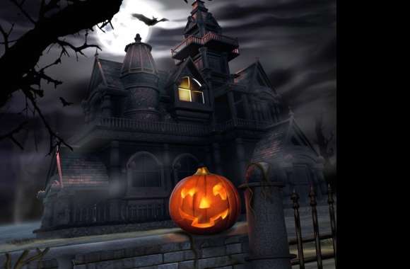 Spooky Halloween Castle