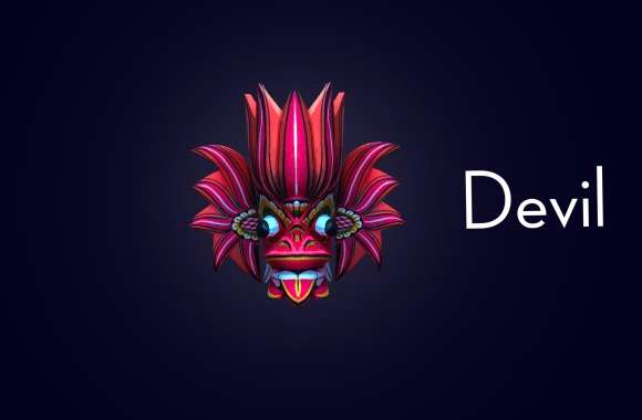 Sri Lankan Devil Mask