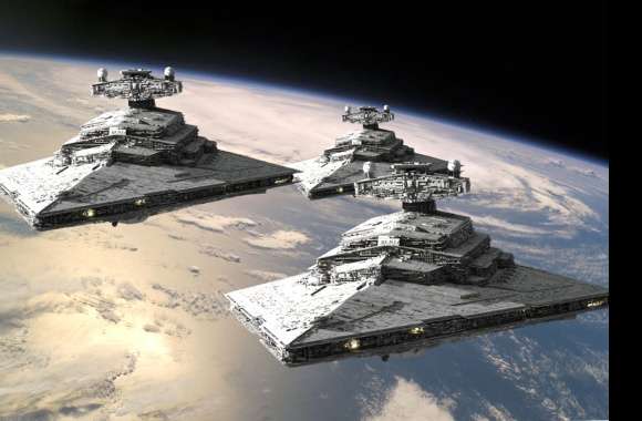 Star Destroyers - Epic Sci-Fi Visuals wallpapers hd quality