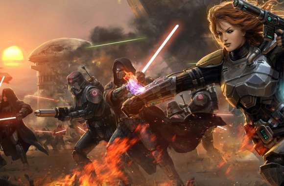 Star Wars The Old Republic Battle -