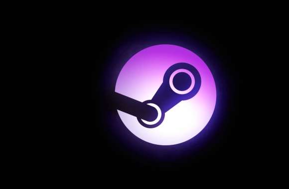 Steam Logo HD Desktop Wallpaper