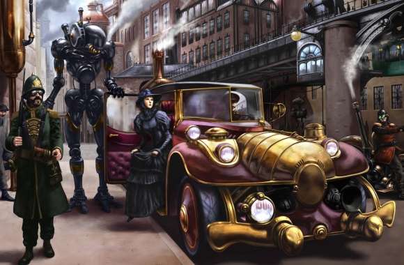 Steampunk Sci-Fi Adventure