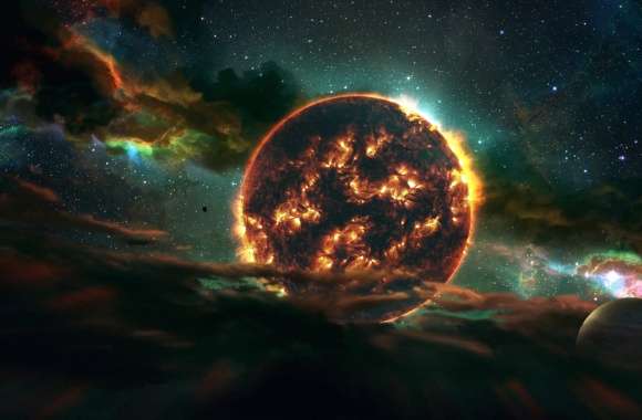 Stellar Sun A Sci-Fi from the Depths of Space wallpapers hd quality