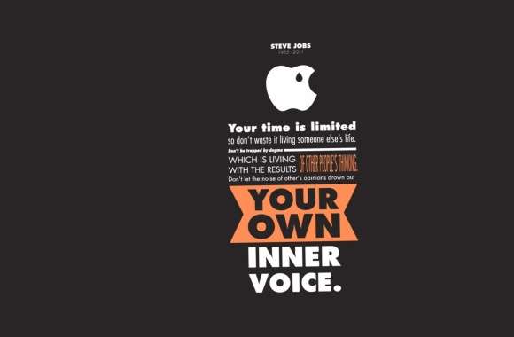 Steve Jobs Inspirational Apple