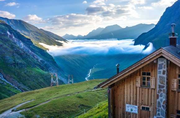 Stunning Austrian Mountain Landscape -