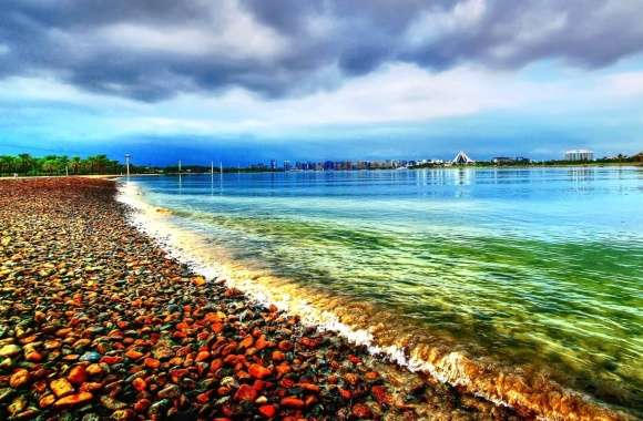 Stunning Beachscape A Breathtaking