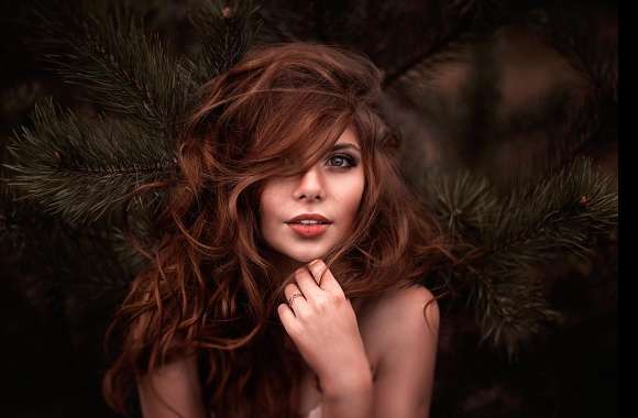 Stunning Redhead Model -