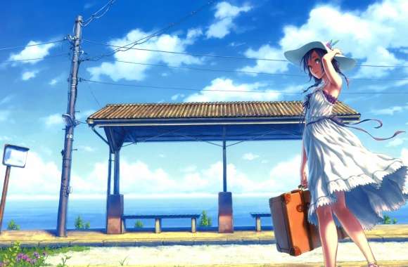 Summer Breeze Anime Seaside