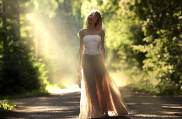 Sunlit Forest Glamour -