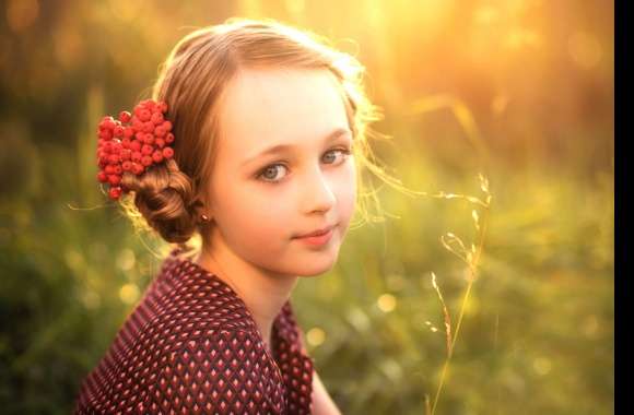 Sunny Bokeh Blue Eyes Blonde Photography Child